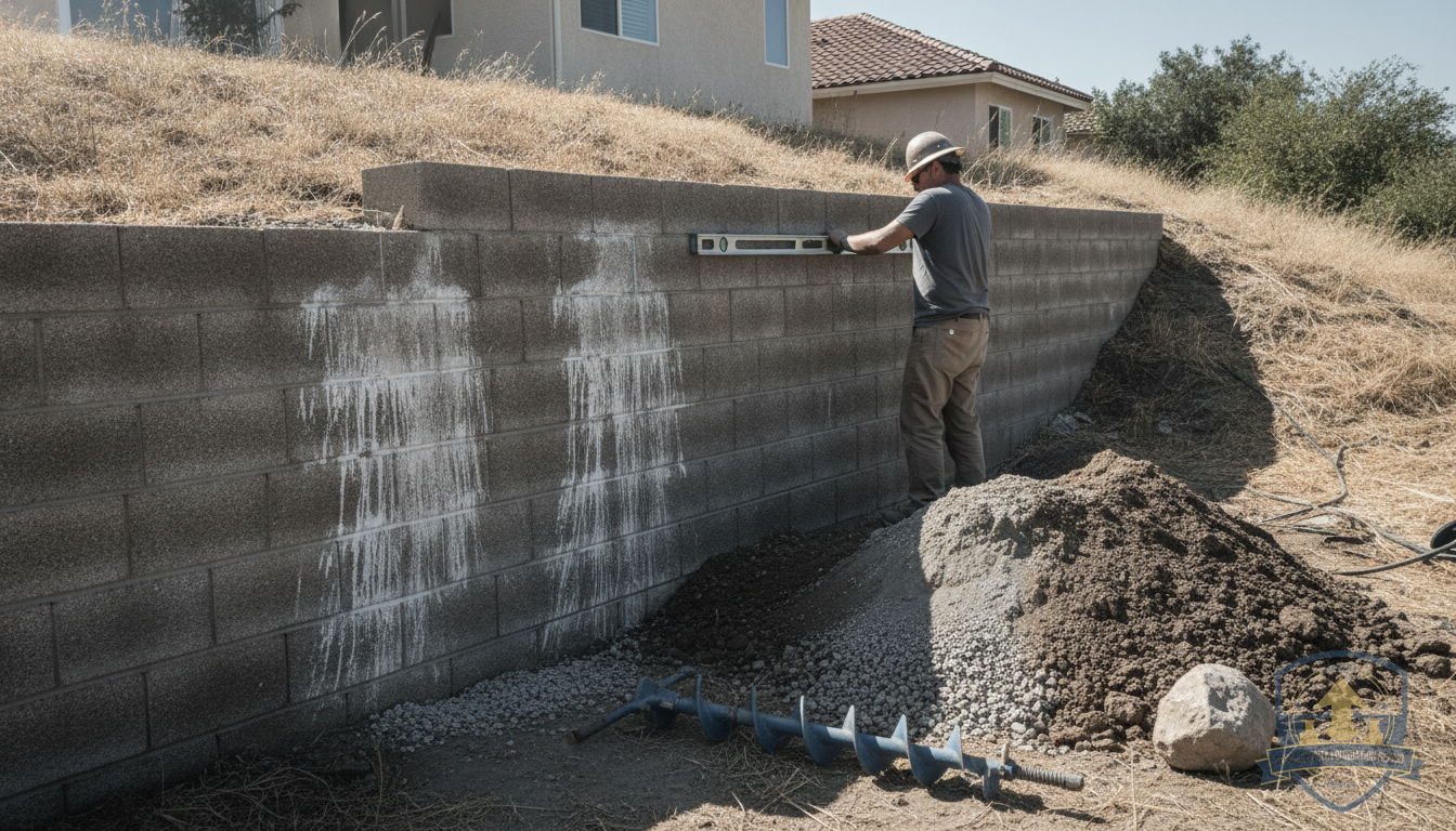 Retaining Wall Repair